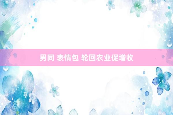 男同 表情包 轮回农业促增收